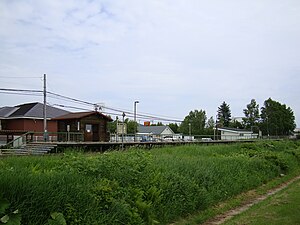 爱野站（摄于2009年6月）