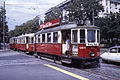 M-Drei-Wagen-Zug am Ring mit dem erstgebauten M 4001 (Graz 1927)