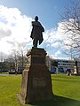 John Vaughn statue in Middlesbrough.