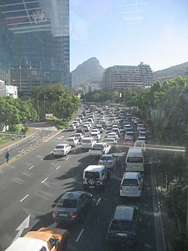 Verkeer in Kaapstad