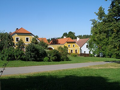 Le hameau de Klenovice.