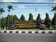 The 063 "Sunan Gunung Jati" Military Area Command (Korem 063) in Cirebon, under Kodam III/Siliwangi