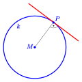 Kreis-Tangente