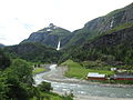 Landschaft oberhalb von Flåm