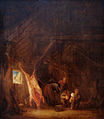 Le Dépècement du porc, 1645, Isaac van Ostade.