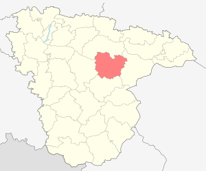 Таловский район на карте