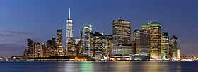Lower Manhattan from Governors Island August 2017 panorama.jpg