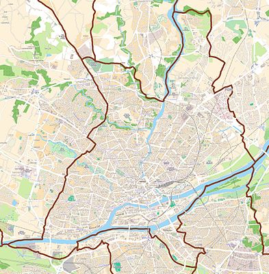 Location map France Nantes