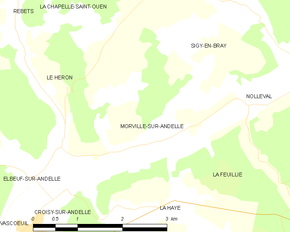 Poziția localității Morville-sur-Andelle