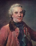 The experienced Marshal Saxe was given command of French land forces for the invasion. Maurice Quentin de La Tour 001.jpg