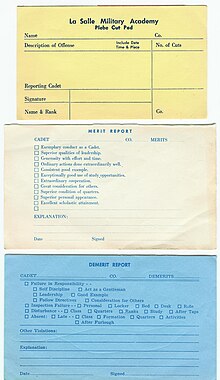 Plebe Cut, Merit & Demerit Pads Merit-Demerit Pads.jpg