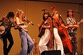 A bluegrass band.