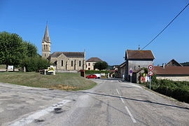 The church of Moras and its surroundings