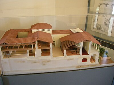 Maquette du musée archéologique de Rosignano Marittimo