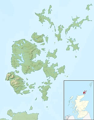 Location map Scotland Orkney