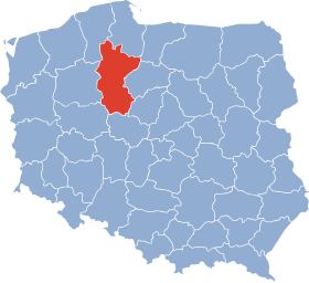 Localisation de Voïvodie de Bydgoszcz