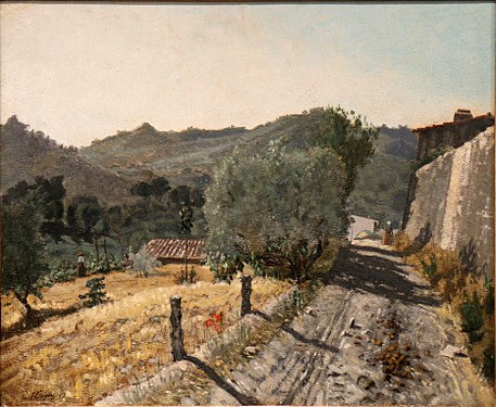 Il sentiero nella collina Museo d'arte di Tolone