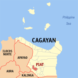 Piat na Cagayan Coordenadas : 17°47'31"N, 121°28'37"E