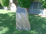 This is where the historic Desert Mission of Sunnyslope was founded. The area in which the Desert Mission was located at 5th Street and Eva Road and its‘ area consisted less than an acre in size. It served the community from 1927 to 1940. A plaque marking the historical site, commissioned by the Sunnyslope Historical Society and the John C. Lincoln Hospital, was placed on this site on March 7, 1992.