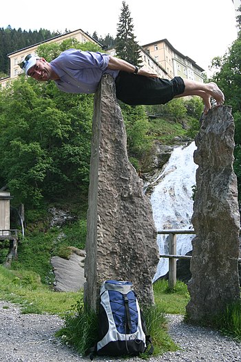 English: Planking in Gastein