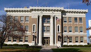 Polk County Courthouse, gelistet im NRHP Nr. 89002238[1]