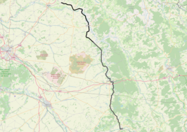 Spoorlijn Amagne-Lucquy - Revigny op de kaart