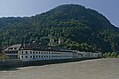 Rattenberg, vue sur la ville avec l'ancien monastère Augustiner- Servitenkloster et l'église: die Kirche Sankt Augustinus