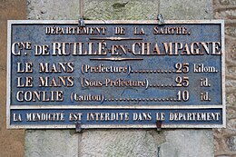 Ruillé-en-Champagne – Veduta