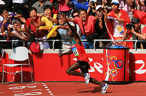 Samuel Wanjiru, Athletics at the 2008 Summer O...