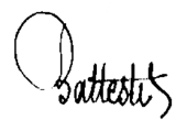 signature de Jules Augustin Williams Léon Battesti