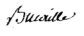 signature de François Bucaille