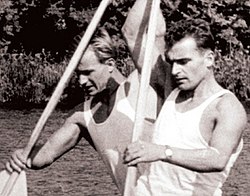 Simion Ismailciuc och Alexe Dumitru, 1956.