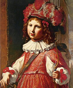 Portrét Vincenza Ferdinanda Ranuzzi jako Amora, 1663