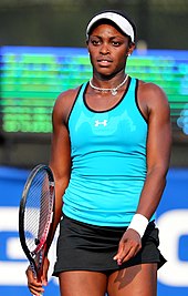 Stephens at the 2011 Washington Open Sloane Stephens (5989148975).jpg