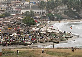 Elmina fan it fort St. George ôf sjoen
