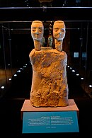 约旦博物馆展出的安加扎勒雕像是有史以来最古老的人类雕像之一。