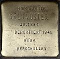 Stolperstein für Selma Oster (Kurfürstenstraße 18)