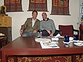 Tashi Wangdi, Representative to the Americas of His Holiness the Dalai Lama, and David Shankbone.