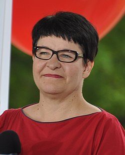 Tarja Filatov SuomiAreena-tapahtumassa vuonna 2015.