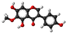 Tectorigenin-molekulo