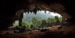 The main entrance to the Niah Caves at sunset..jpg