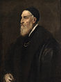 Zelfportret (1566) Titiaan, Prado