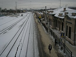 Станція Царицино взимку (2007)