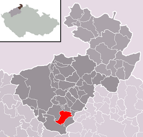 Localisation de Valkeřice