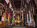 The interior of the wihan of Wat Nong Daeng, Chiang Klang District, Thailand