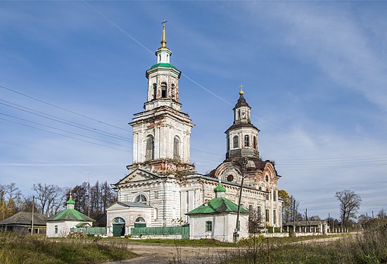 315. Преображенская церковь в Зашижемье, Советский район Автор — Ele-chudinovsk