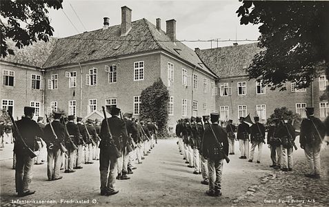 Infanterikasernen i Fredrikstad, 1787