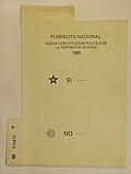 Miniatura per Plebiscito nazionale in Cile del 1980