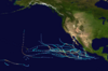 1992 Pacific hurricane season summary map.png