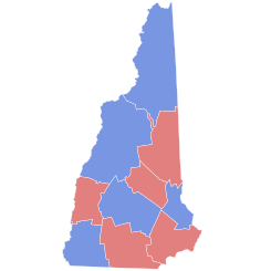 2002 United States Senate election in New Hampshire results map by county.svg